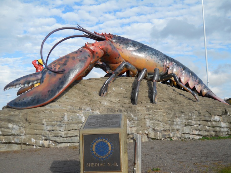 The big lobster in Shediac